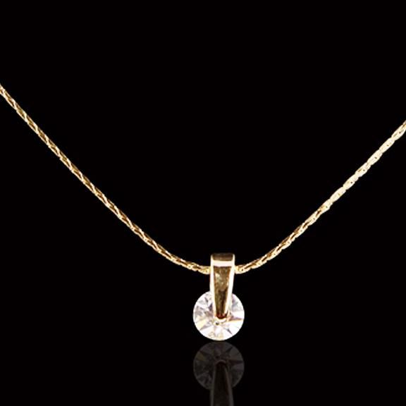 GARGANTILHA CHARM DOURADA