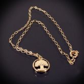 TORNOZELEIRA COM PINGENTE DE ÁRVORE