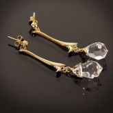 BRINCO CRISTAL LAPIDADO NA PONTA